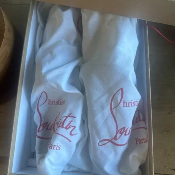 NEW MEN'S CHRISTIAN LOUBOUTIN DANDELION STRASS BLACK SUEDE LOAFERS - Picture 7 of 8